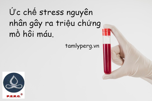 ỨC CHẾ STRESS NGUYÊN NHÂN GÂY RA TRIỆU CHỨNG MỒ HÔI MÁU